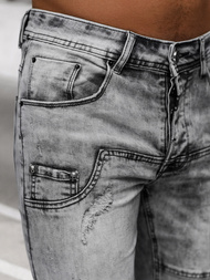 Grafitiniai vyriški džinsai OZONEE NB/MP0163N