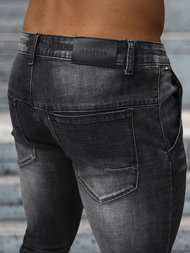 Juodai vyriški džinsai OZONEE NB/MP0091N