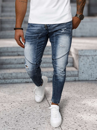 Mėlyni vyriški džinsai OZONEE NB/MP0045B