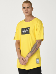 Geltoni vyriški marškinėliai OZONEE MR/21550