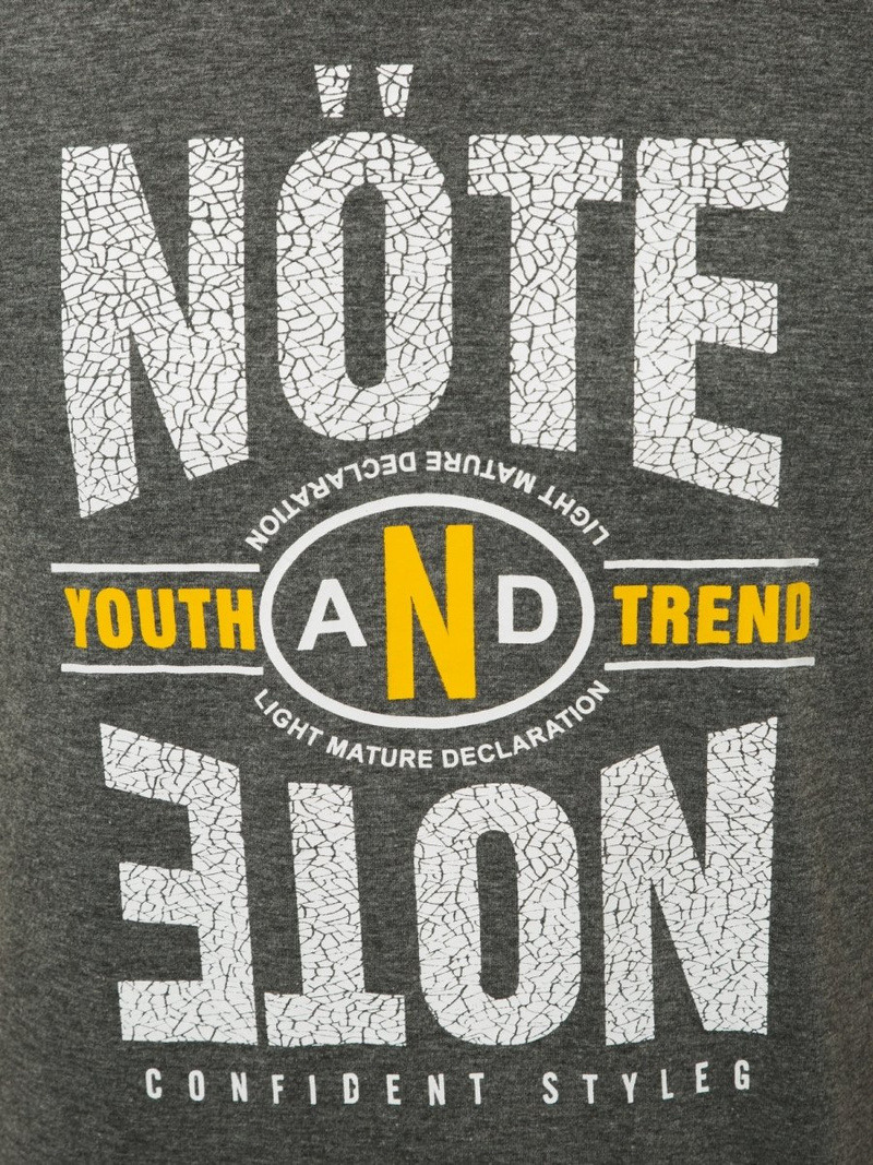 Grafitiniai vyriški marškinėliai OZONEE JS/SS10968