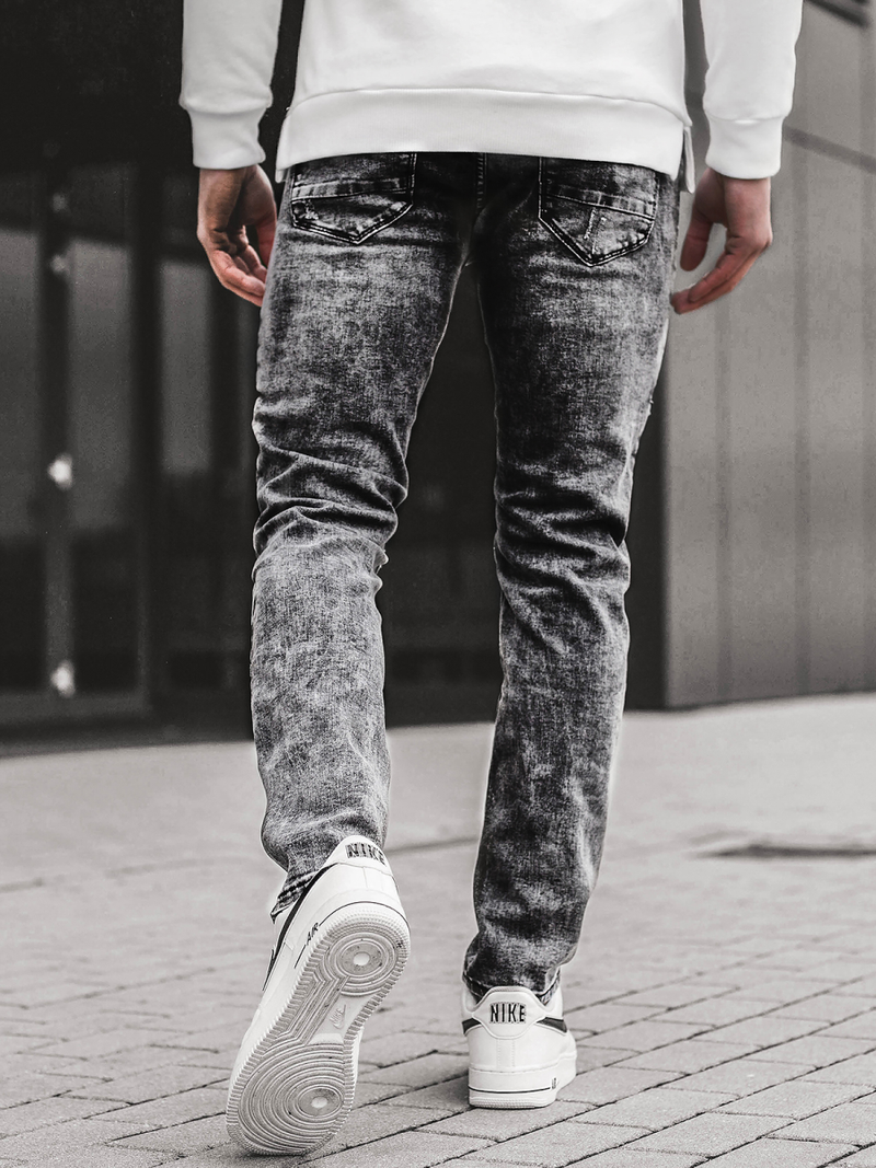 Grafitinės vyriškos džinso kelnės OZONEE V/19194