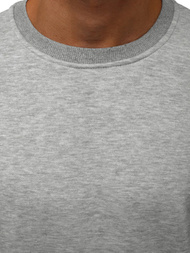 Pilkas vyriškas džemperis OZONEE JS/2018Z