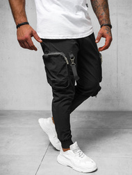 Juodos Vyriškos Chino Kelnės OZONEE O/PS5519