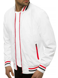 Balta vyriška bomber striukė OZONEE N/6193