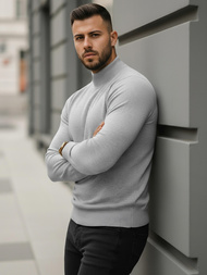 Pilkas vyriškas megztinis OZONEE V/V24503