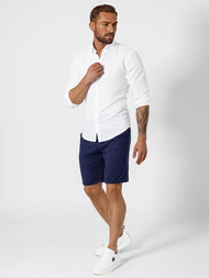 Granatinės vyriški chino šortai OZONEE TMK/DC809/3Z