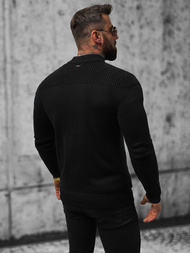 Juodas vyriškas megztinis OZONEE NB/MM6011/4