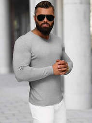 Pilkas vyriškas megztinis OZONEE NB/MMB601/2Z