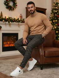 Grafitiniai vyriškos chino kelnės OZONEE DJ/5632Z