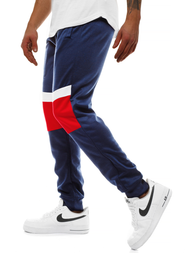 Granatinės vyriškos sportinės kelnės OZONEE JS/JZ11010