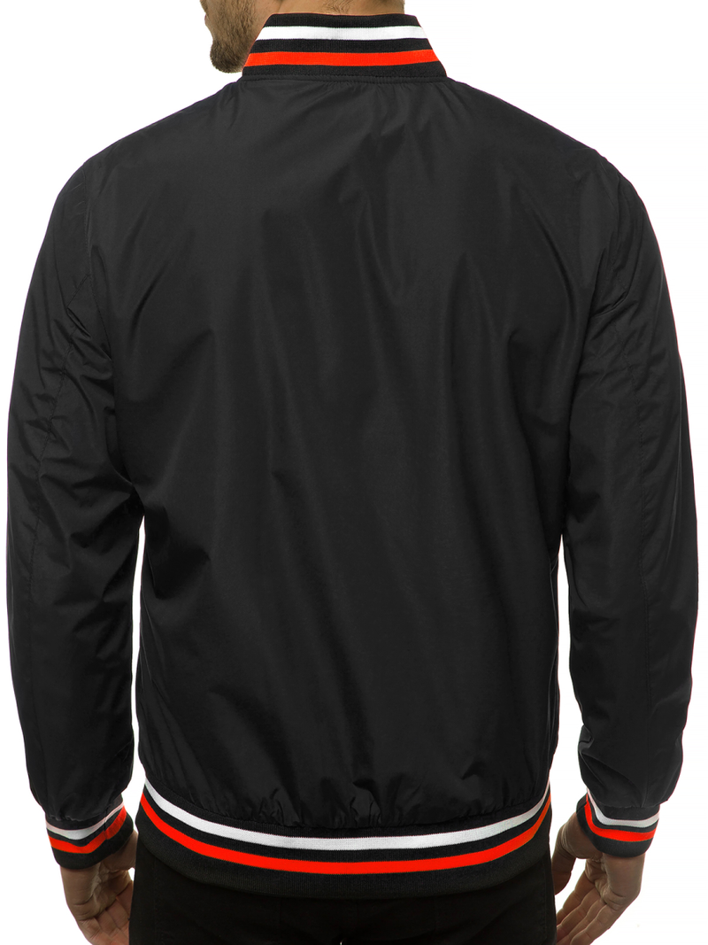 Juoda vyriška bomber striukė OZONEE N/6194