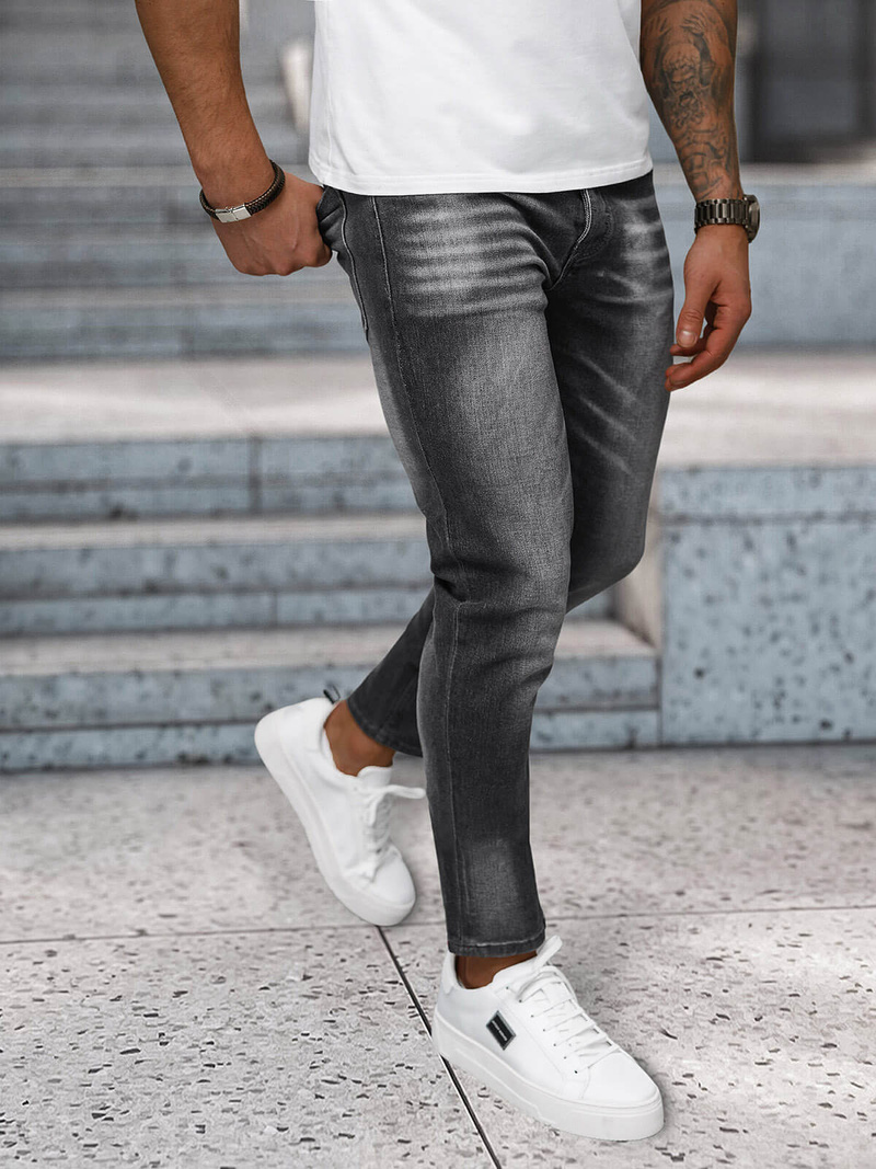 Grafitiniai vyriški džinsai OZONEE NB/MP0199GS