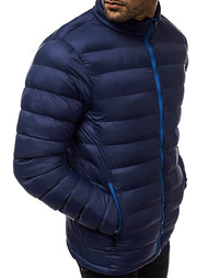 Pereinamojo laikotarpio tamsiai mėlyna vyriška striukė OZONEE JB/JP1111