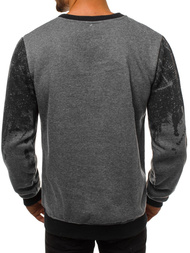 Juodas vyriškas džemperis OZONEE JS/22053Z