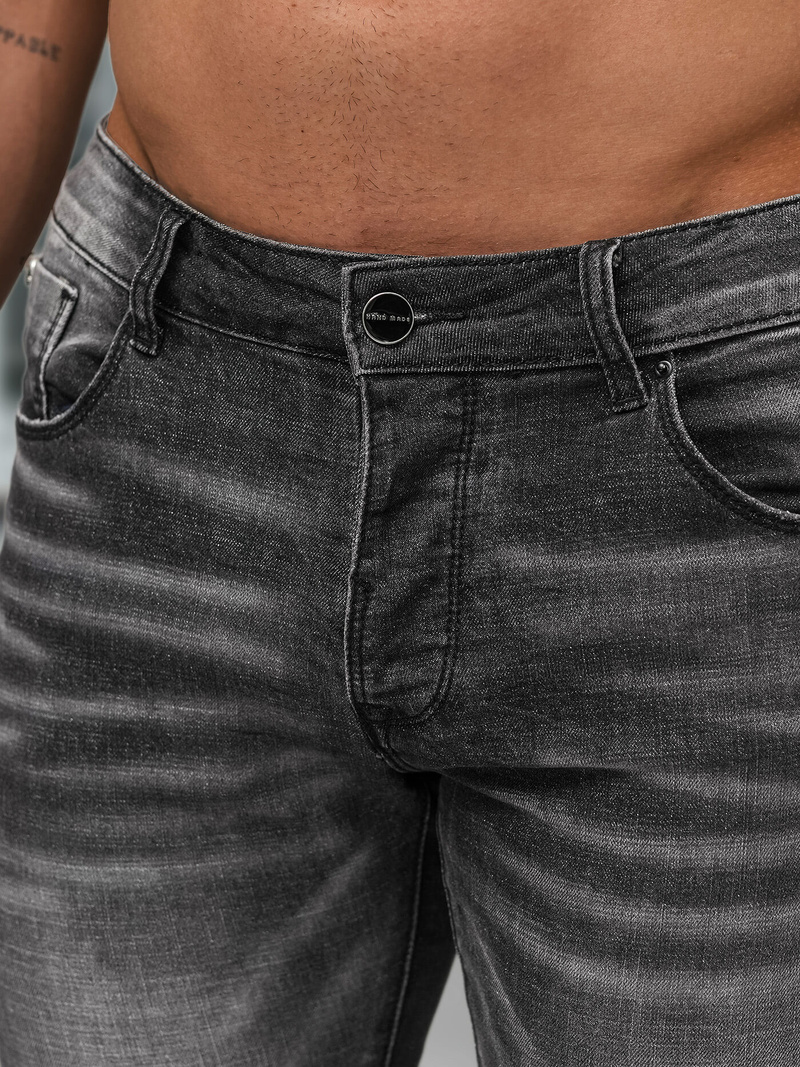 Juodai vyriški džinsai OZONEE NB/MP0070NZ