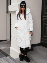 Baltas moteriška striukė OZONEE JS/5M3173/281Z