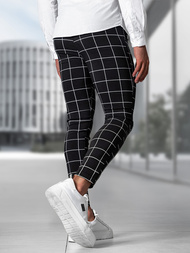 Juoda Vyriškos Chino Kelnės OZONEE O/P4009Z