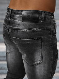 Juoda vyriški džinsai OZONEE NB/MP0155N