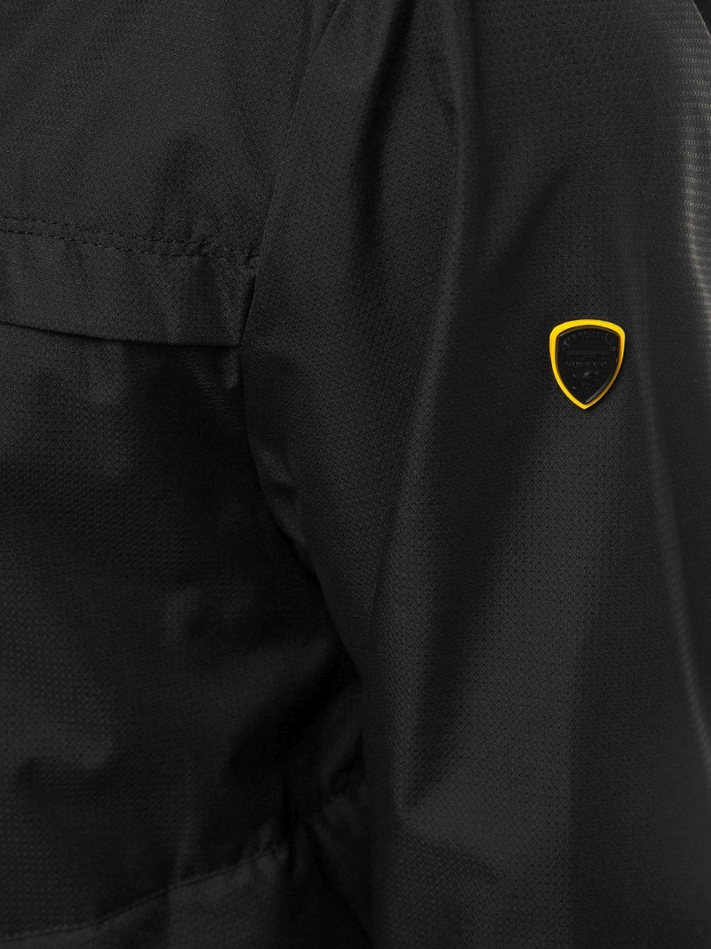 Pereinamojo laikotarpio juoda vyriška striukė OZONEE MG/2510