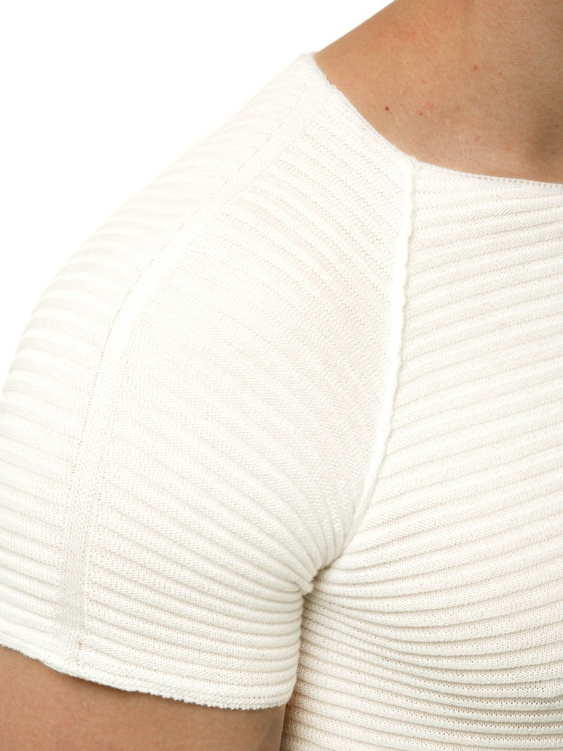 Pieno spalva vyriška palaidinė trumpomis rankovėmis OZONEE L/2297