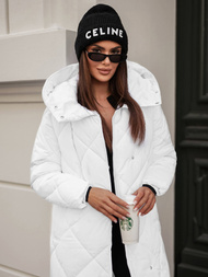 Baltas moteriška striukė OZONEE JS/5M3173/281Z