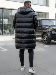 Juodas vyriška žieminė striukė OZONEE O/M3205Z