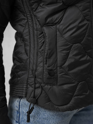 Juoda moteriška striukė OZONEE JS/16M9239/392