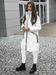 Baltas moteriška striukė OZONEE JS/5M3168/281Z