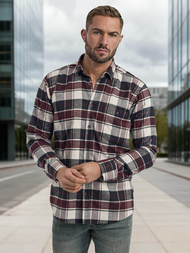 Bordinė vyriški marškiniai OZONEE V/V174