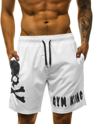 Balti vyriški šortai OZONEE O/1011