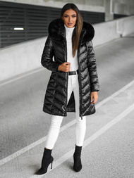 Juoda moteriška striukė OZONEE JS/16M9100/392Z