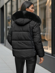 Juoda moteriška striukė OZONEE O/16M9179/392