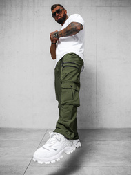 Rusvai žalsvos Vyriškos Kelnės OZONEE O/PS5527