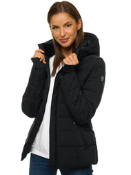 Juoda moteriška striukė OZONEE O/M201/1