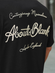 Juodi vyriški marškinėliai OZONEE O/QQ1195