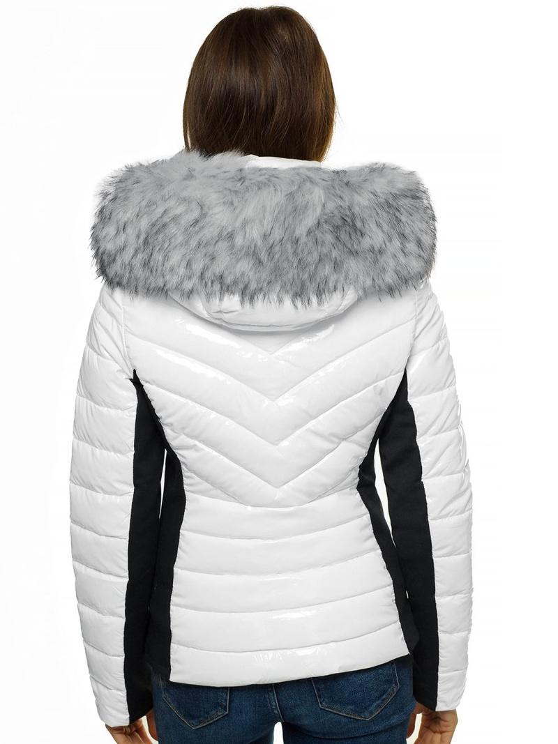 Balta moteriška striukė OZONEE O/DK059/28