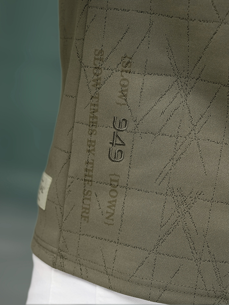 Tamsiai-pilkas vyriški marškinėliai OZONEE O/QQ1530