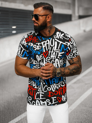 Juodi vyriški marškinėliai OZONEE O/T1271/3