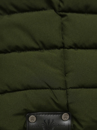 Rusvai žalsva moteriška striukė OZONEE O/W377