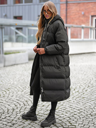 Juoda moteriška striukė OZONEE JS/5M3163/392Z