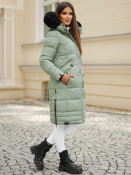 Mėtinė moteriška striukė OZONEE O/W377Z