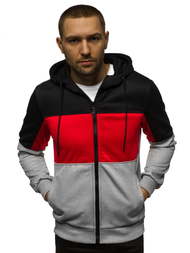 Pilkas vyriškas džemperis OZONEE JS/YD88012Z