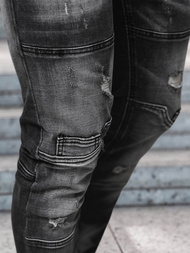 Juoda vyriški džinsai OZONEE NB/MP0155N