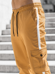 Camel vyriškos chino jogger stiliaus kelnės OZONEE DJ/5580