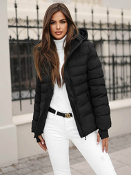 Juodi moteriška striukė OZONEE JS/M769/392Z