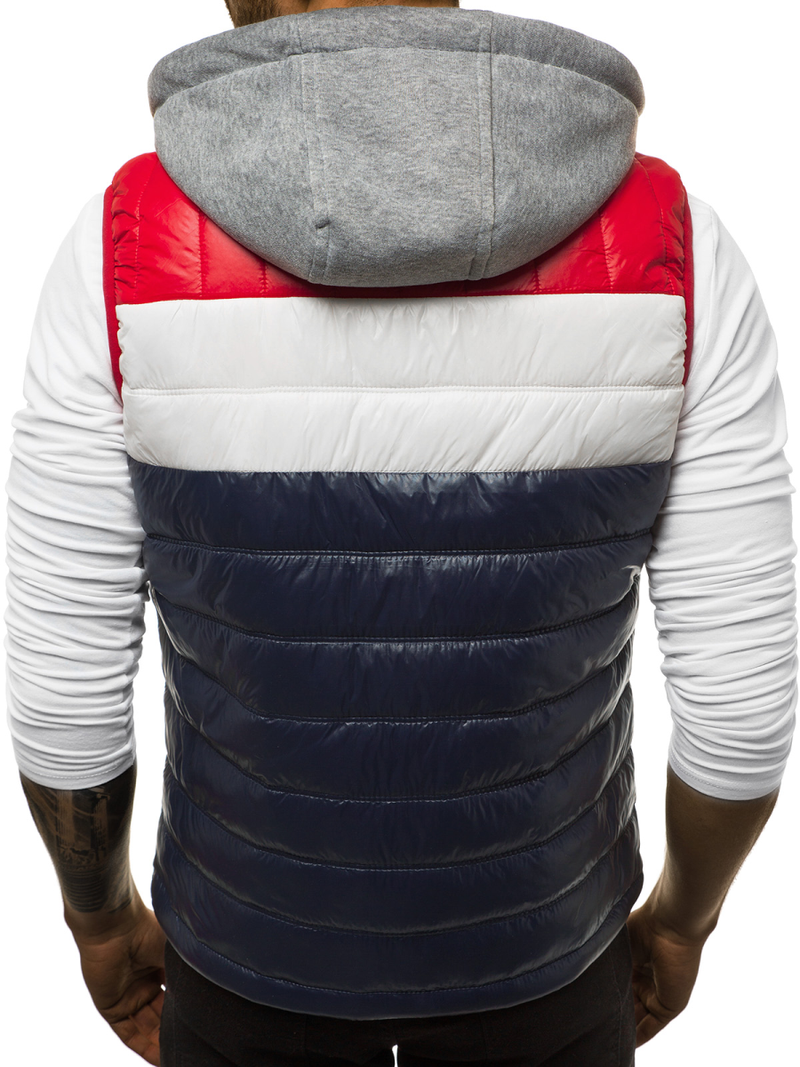 Granatinė vyriška liemenė OZONEE N/6105