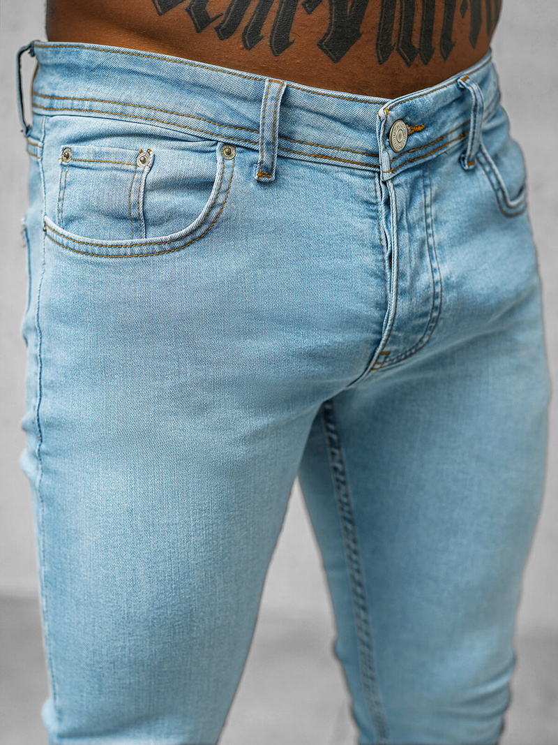 Mėlyni vyriški džinsai OZONEE O/426SP