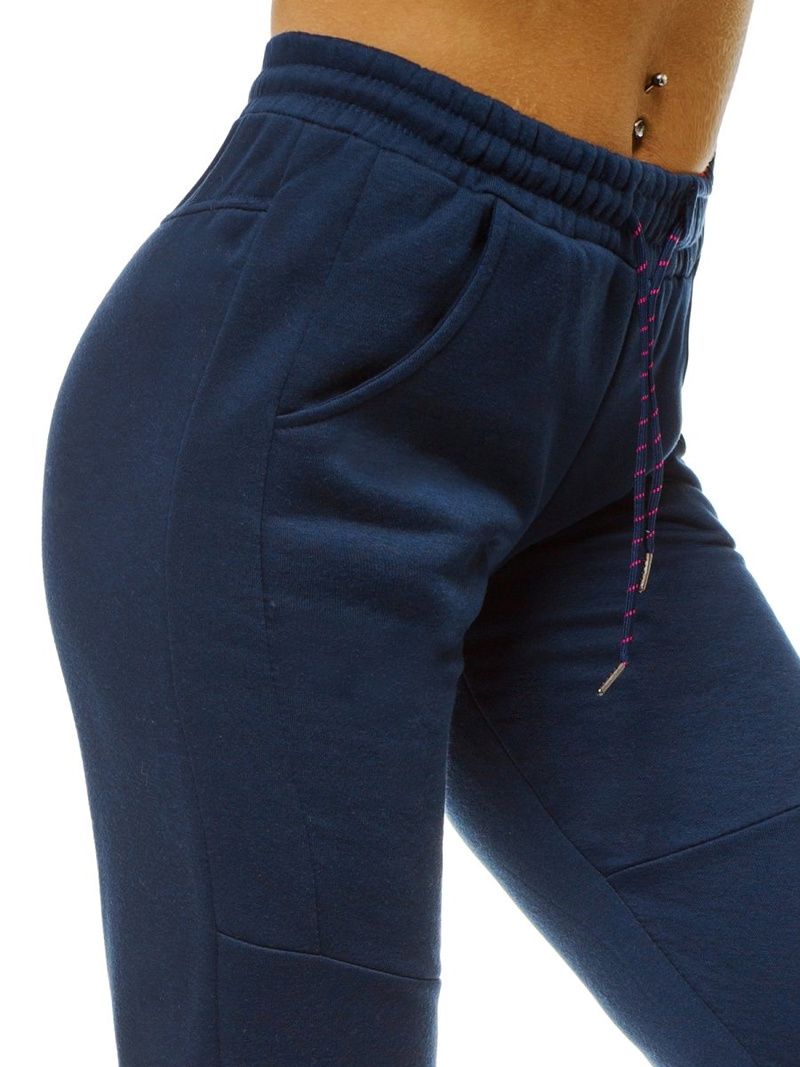 Granatinės moteriškos sportinės kelnės OZONEE JS/KSW5001