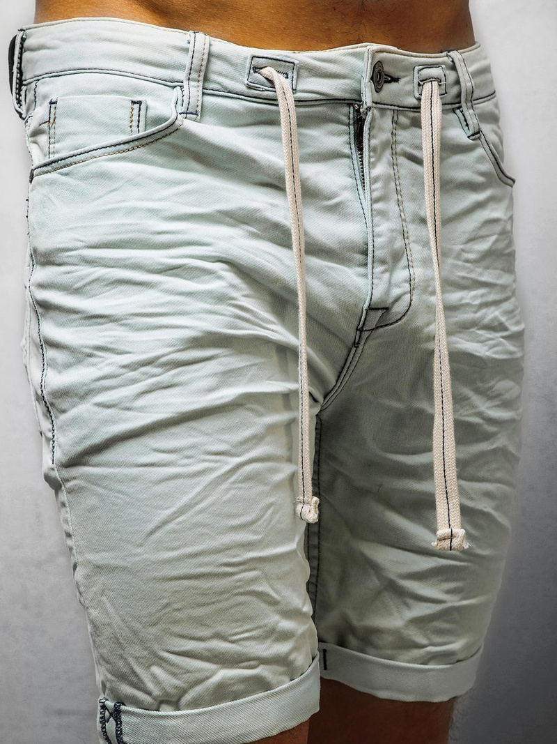 Šviesiai-mėlyni vyriški šortai OZONEE O/19200